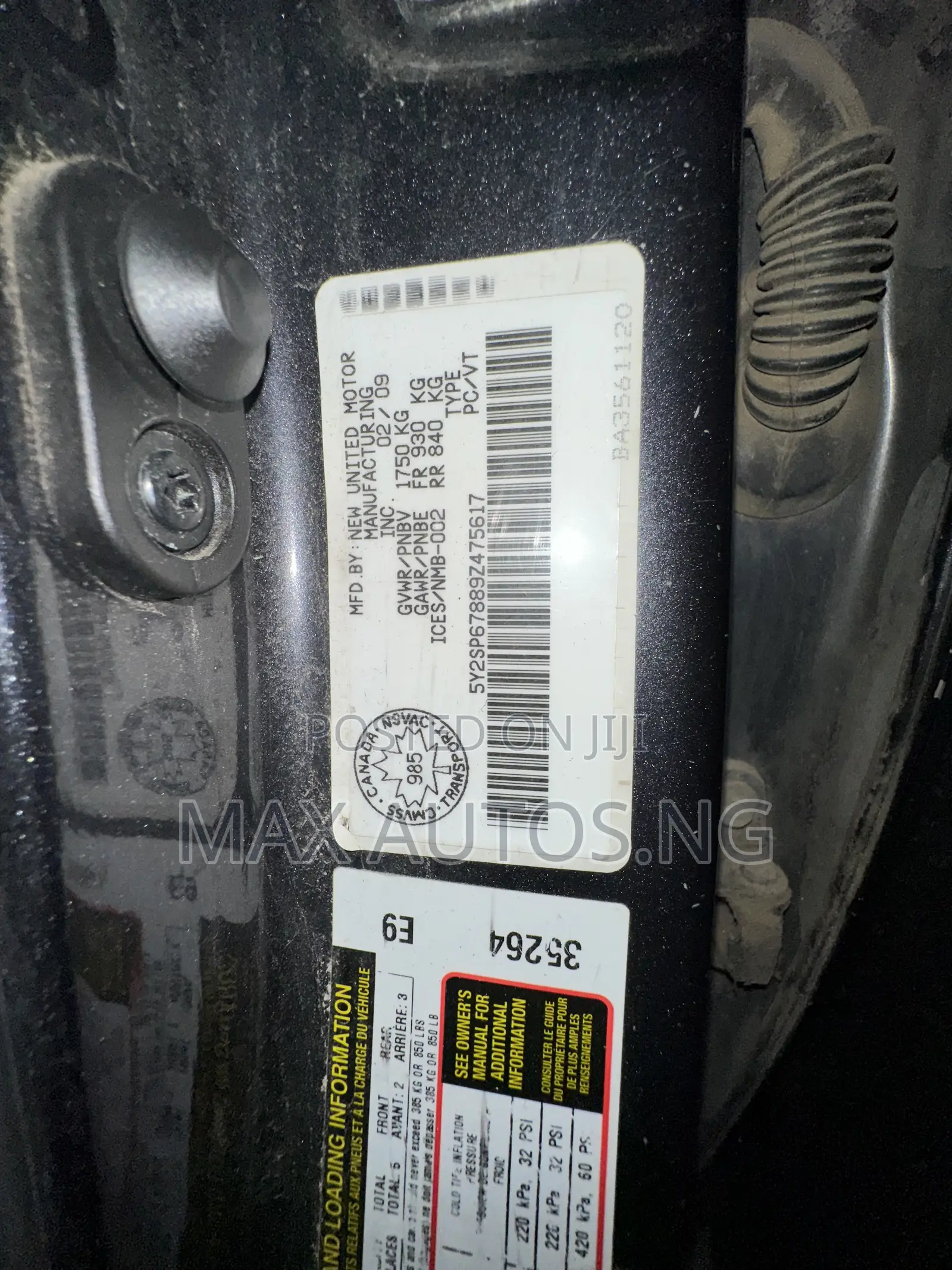 Pontiac Vibe 2009 Blue