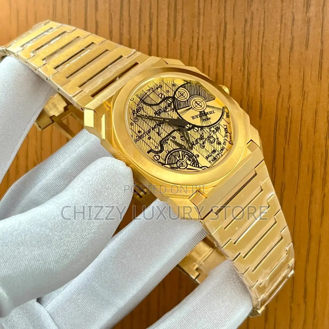 Bvlgari Quality Luxury Men Automatic Engine Wristwatch