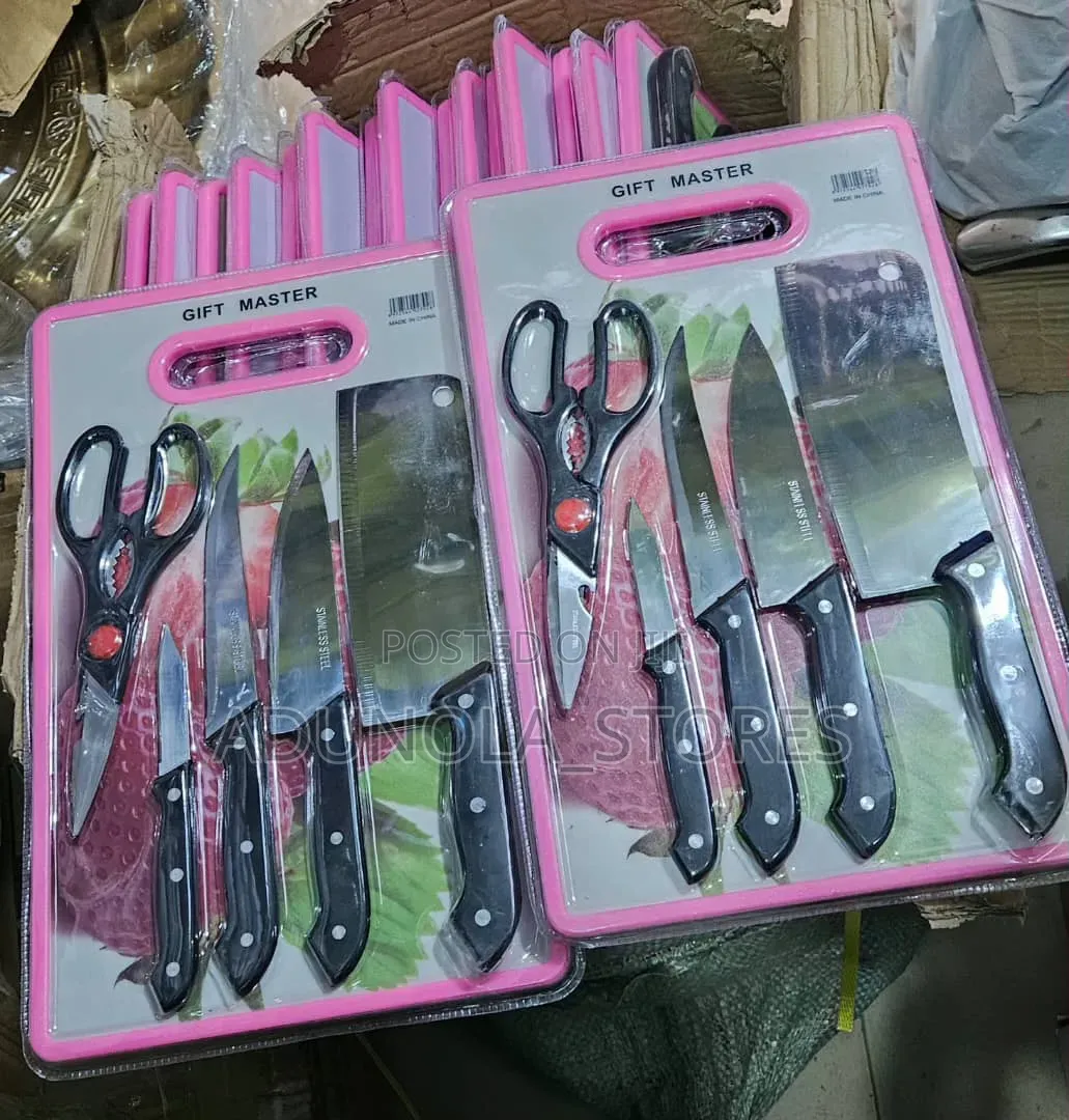 6 in 1 Kitchen Knife Gift Master