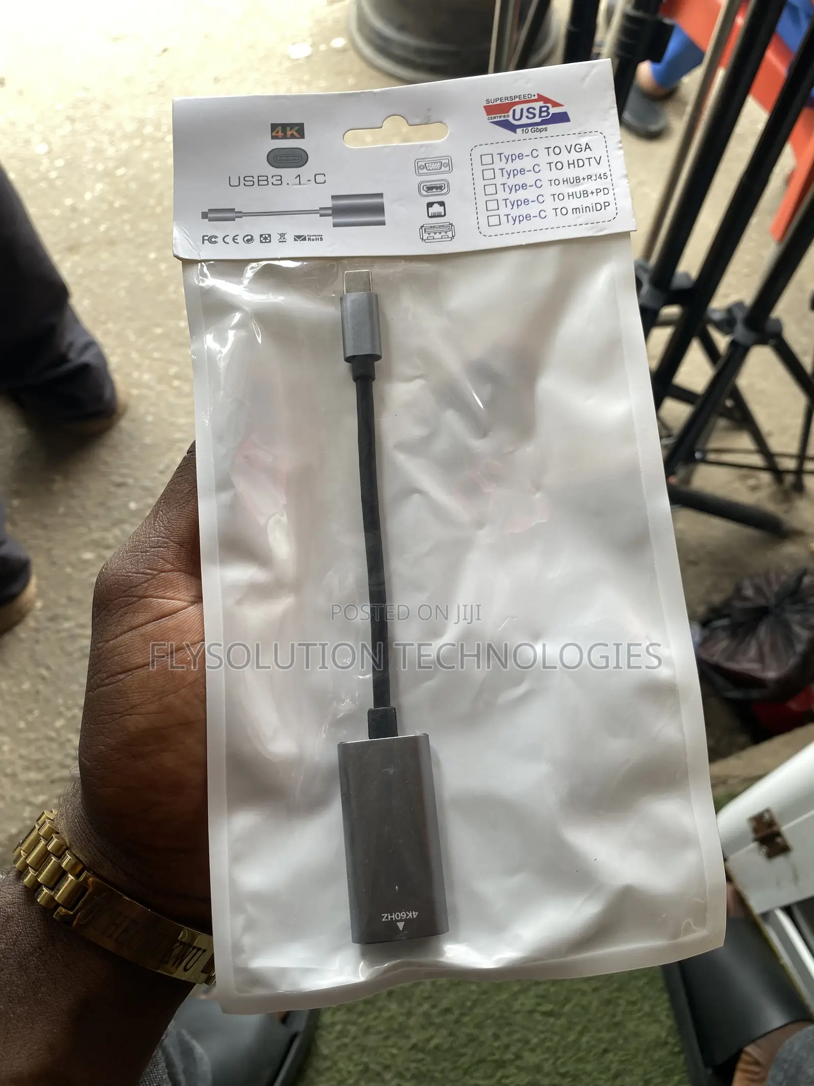 USB-C to Hdmi Usb3.1-C to HDTV Adapter