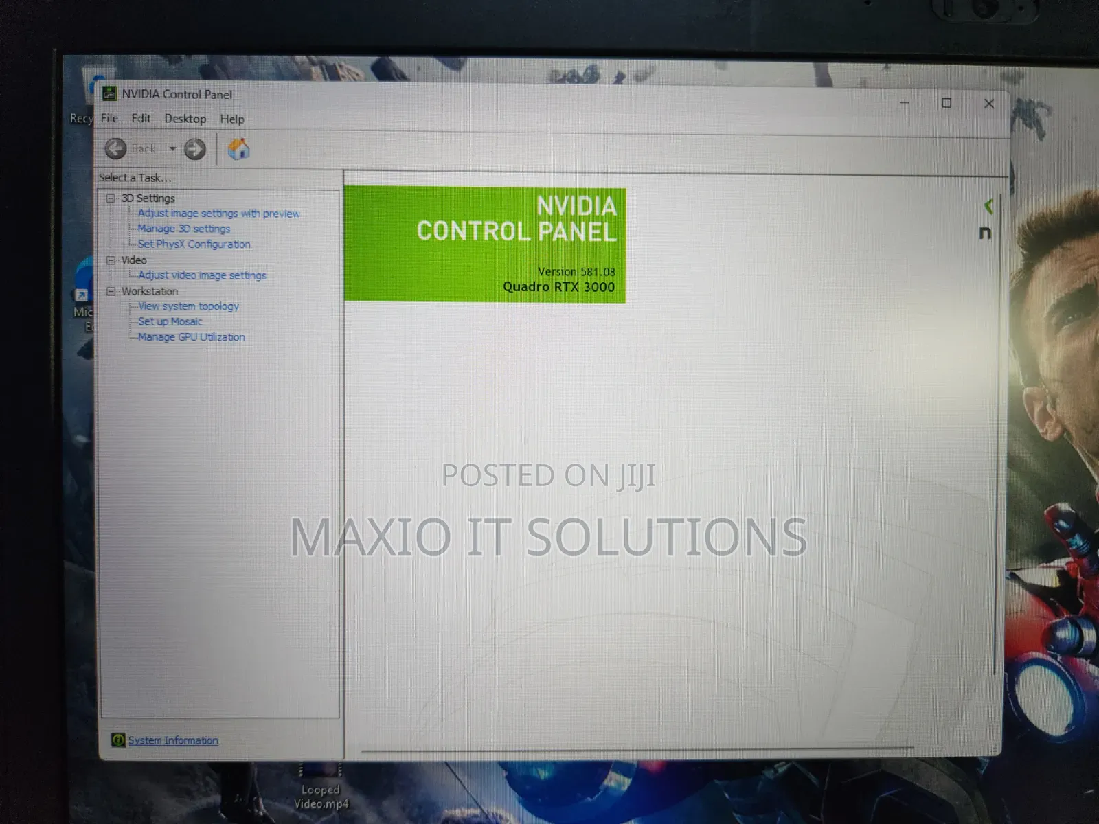 Laptop Dell Precision 7740 16GB Intel Xeon SSD 512GB