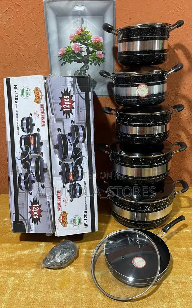 Höfner Thickened Aluminum Non-Stick Cookware Set