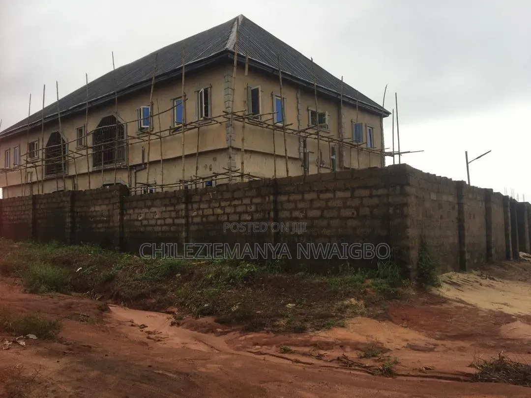 Fenced 2 Plots of Land for Sale in Ibusa Delta State (Survey & Deed)
