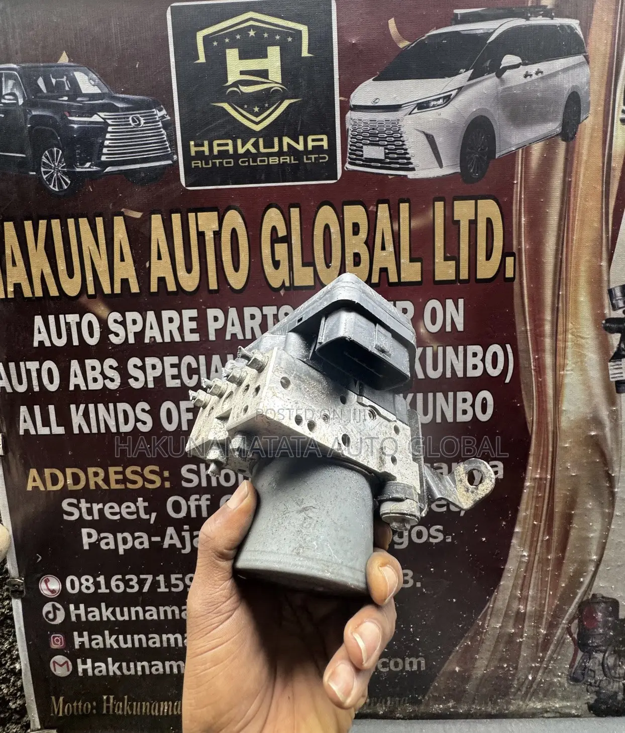 Toyota Tacoma 2013–2014 ABS Brake System Unit