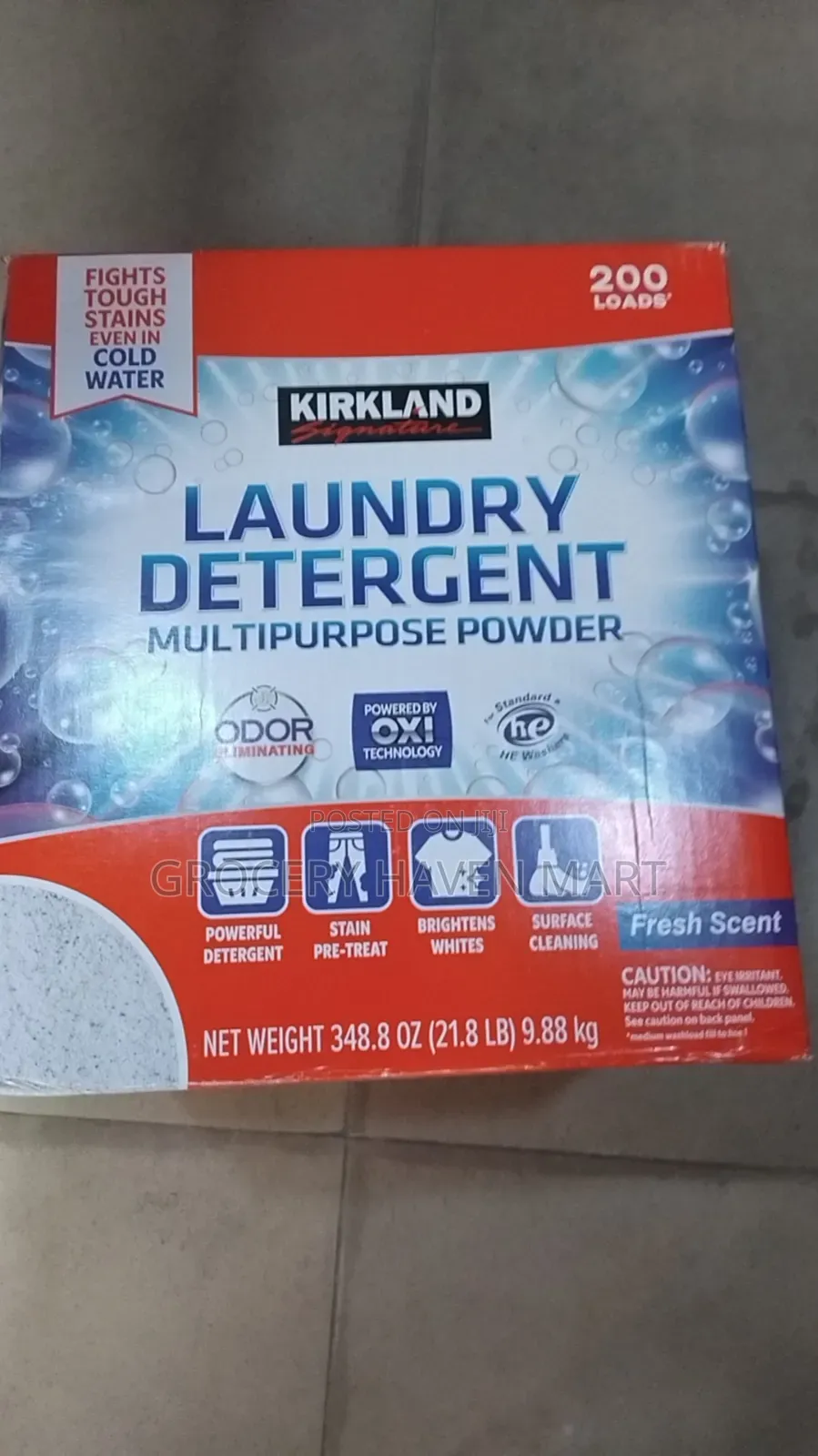 Kirkland Laundry Detergent Multi Purpose Powder 9.88kg