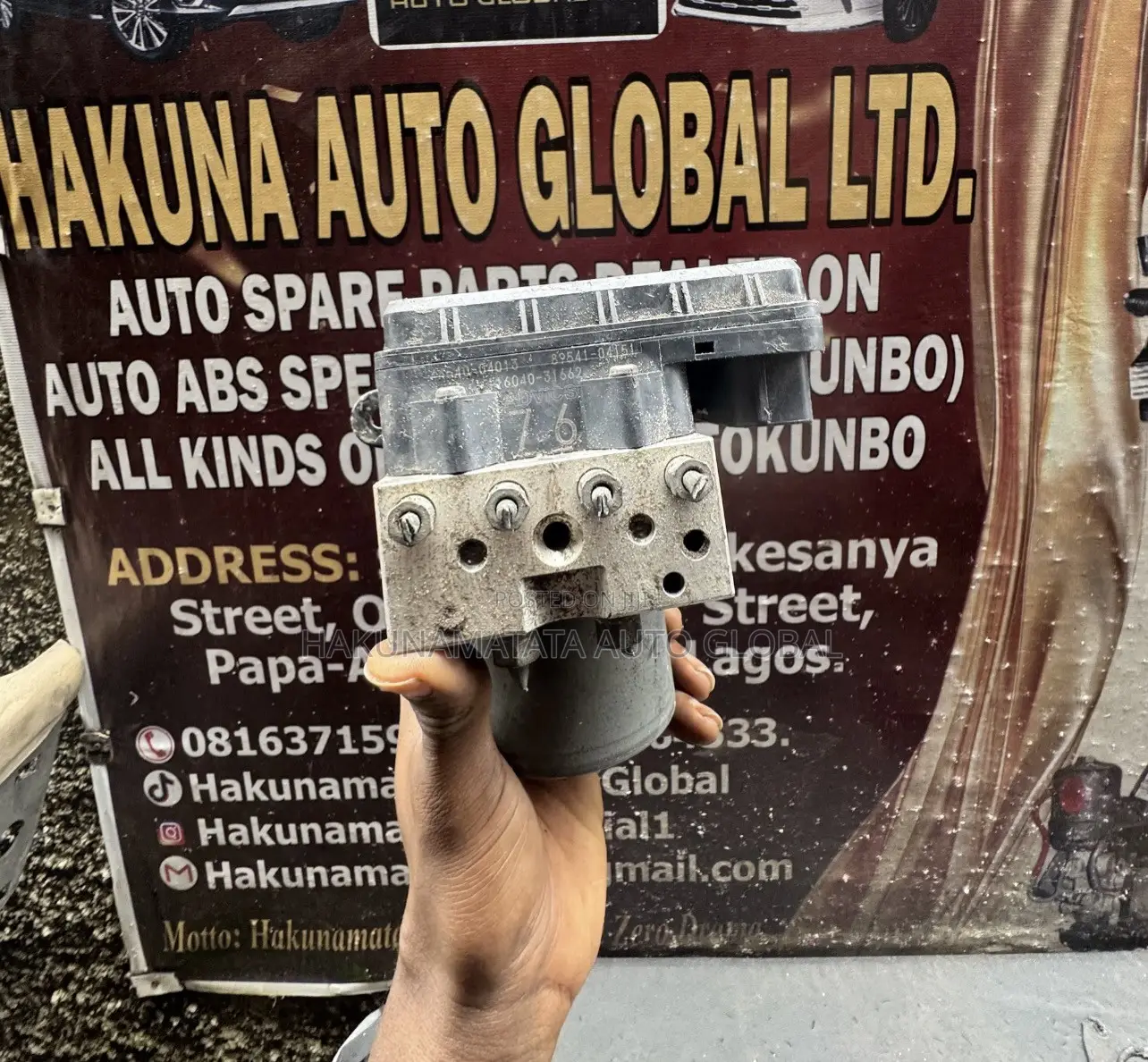 Toyota Tacoma 2013–2014 ABS Unit – Original Tokunbo