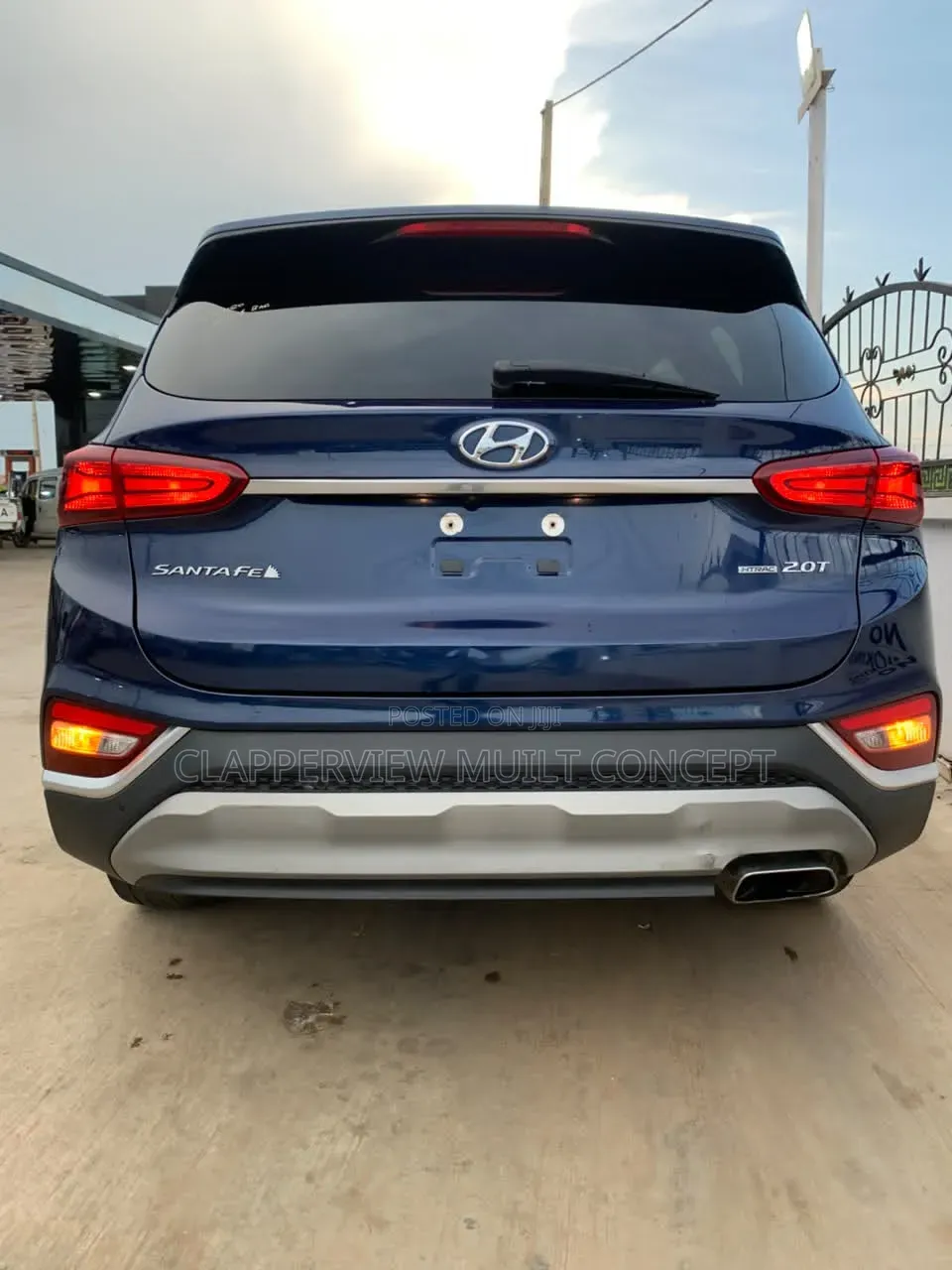 Hyundai Santa Fe Limited 2.0T AWD 2019 Blue