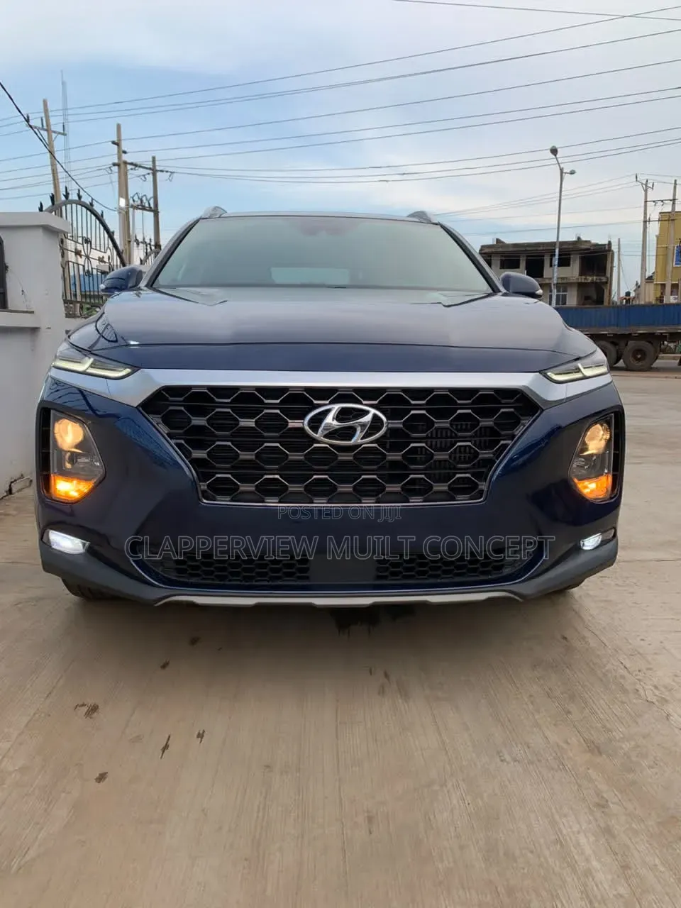 Hyundai Santa Fe Limited 2.0T AWD 2019 Blue
