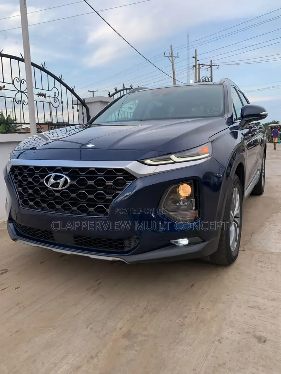 Hyundai Santa Fe Limited 2.0T AWD 2019 Blue