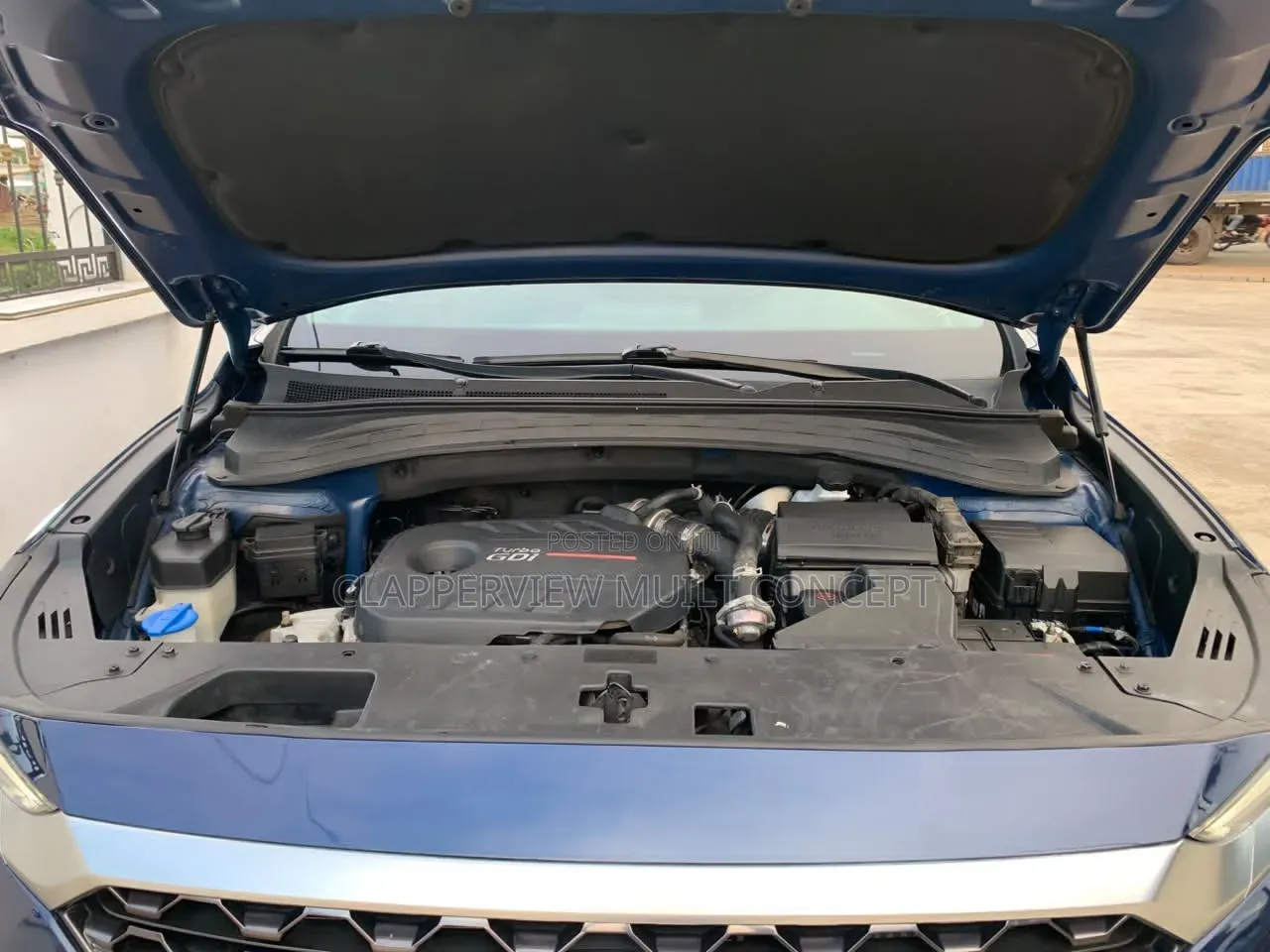 Hyundai Santa Fe Limited 2.0T AWD 2019 Blue