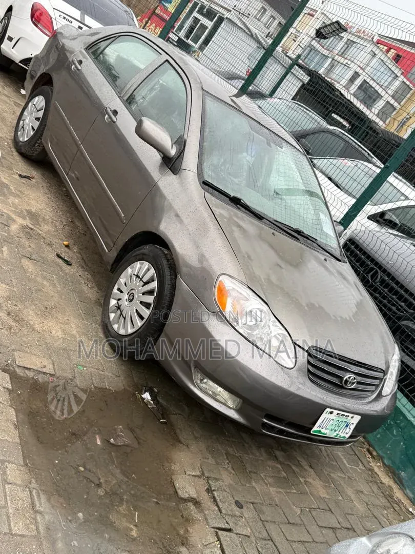Toyota Corolla 2004 Gray
