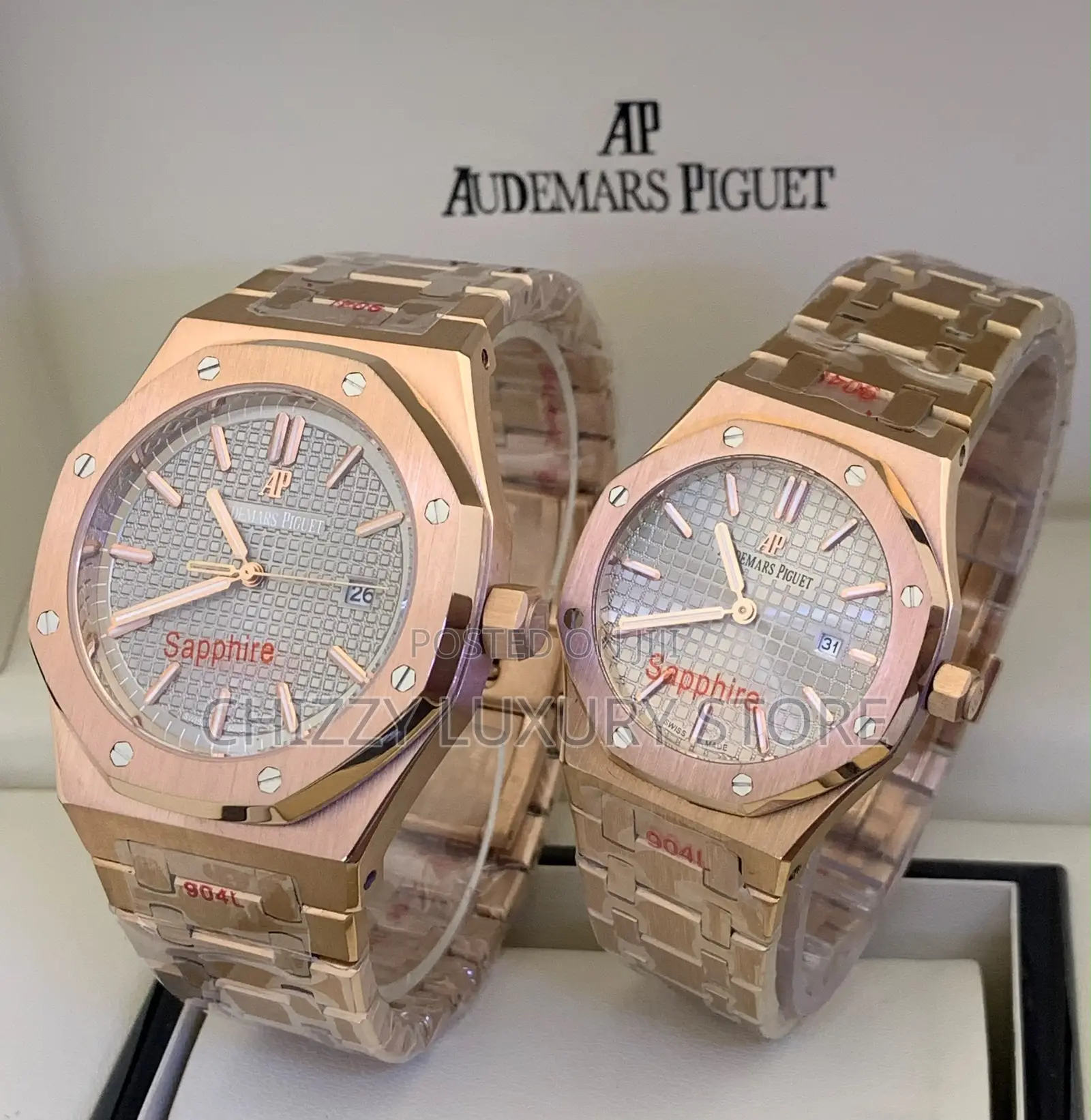 Audemars Piguet Quality Luxury Couples Set Wristwatch