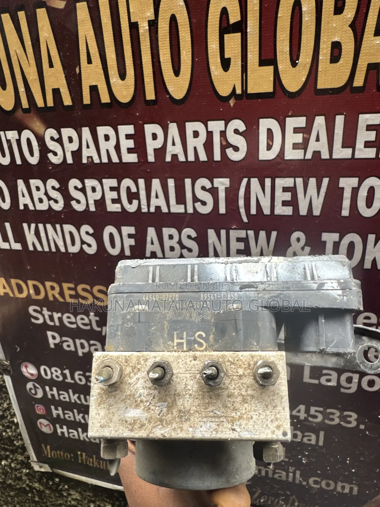 Toyota Corolla 2011 ABS Brake Pump – Tokunbo