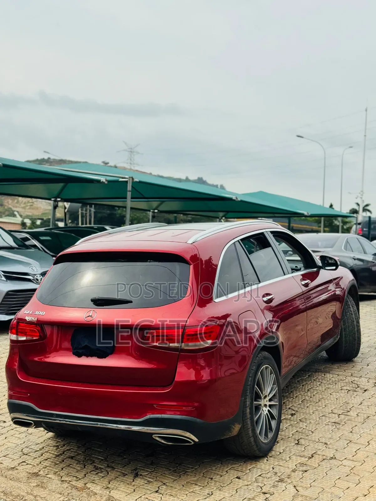 Mercedes-Benz GLC-Class 2017 Red