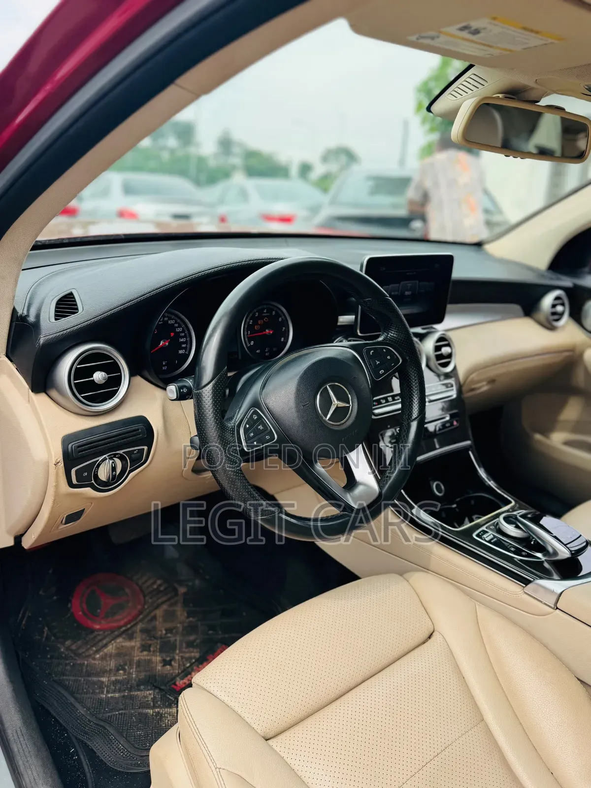 Mercedes-Benz GLC-Class 2017 Red