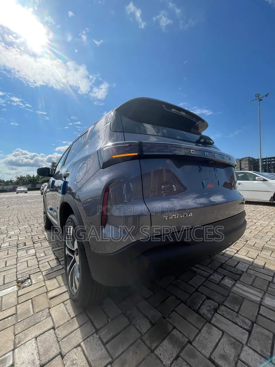 New Chery Tiggo 4 2025 Gray