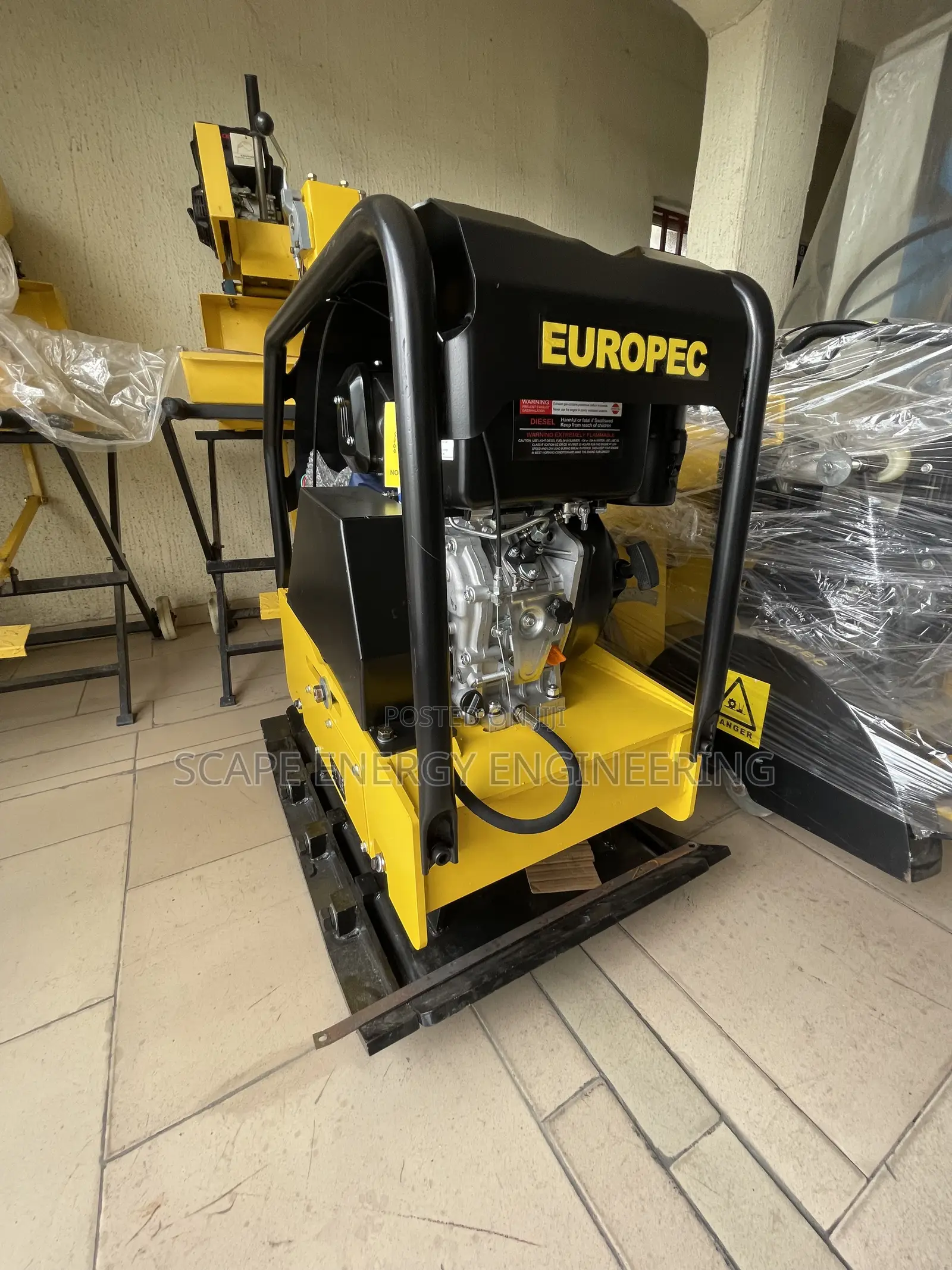 Reversible Plate Compactor Walk-Behind