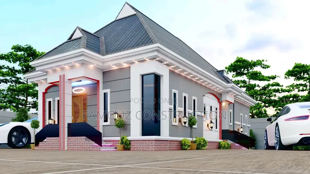 Smart 3 Bedrms Bungalow Ensuites plan.wasap Me Now for It