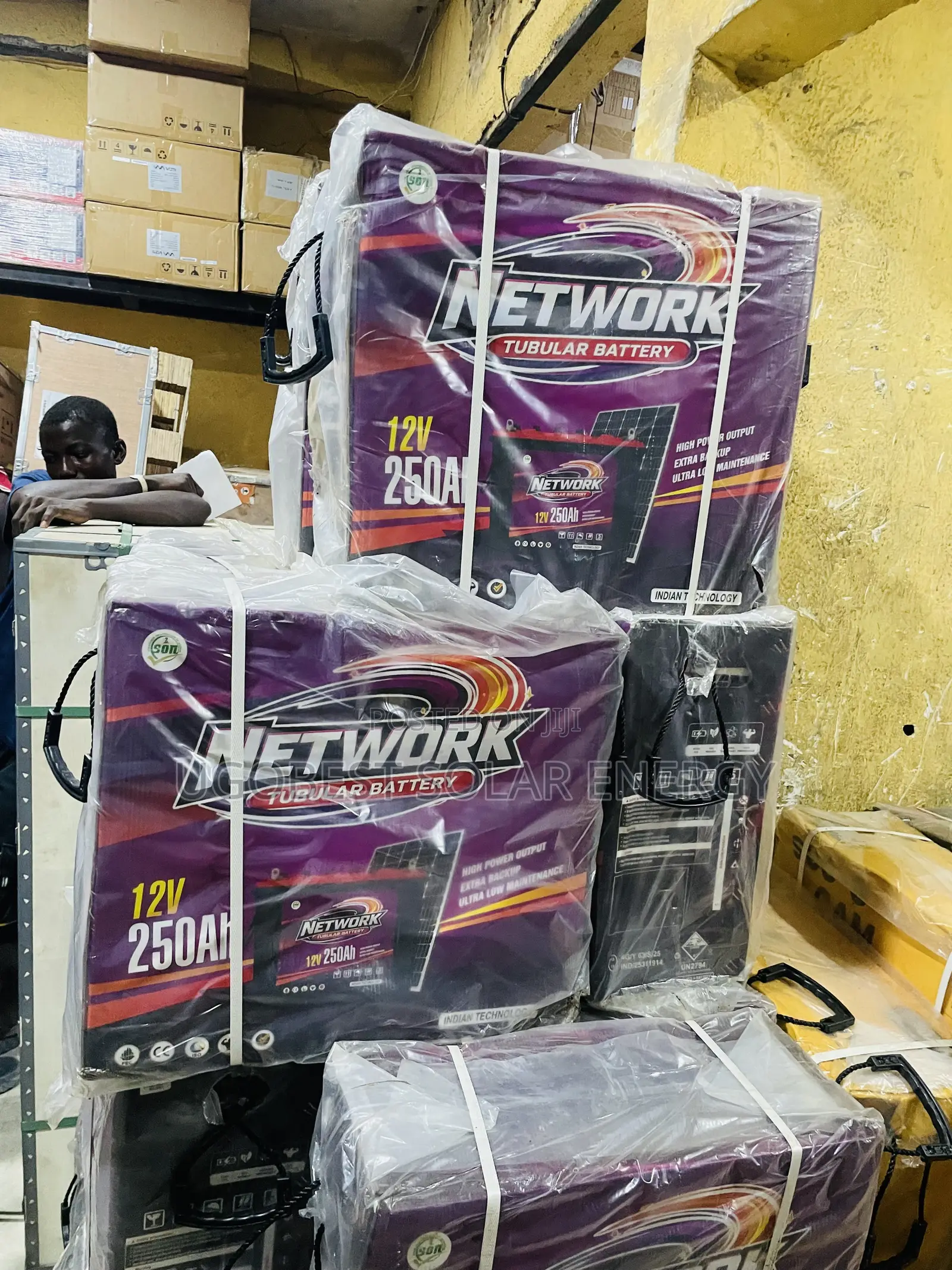 250ah 12v Network Tubular Battery