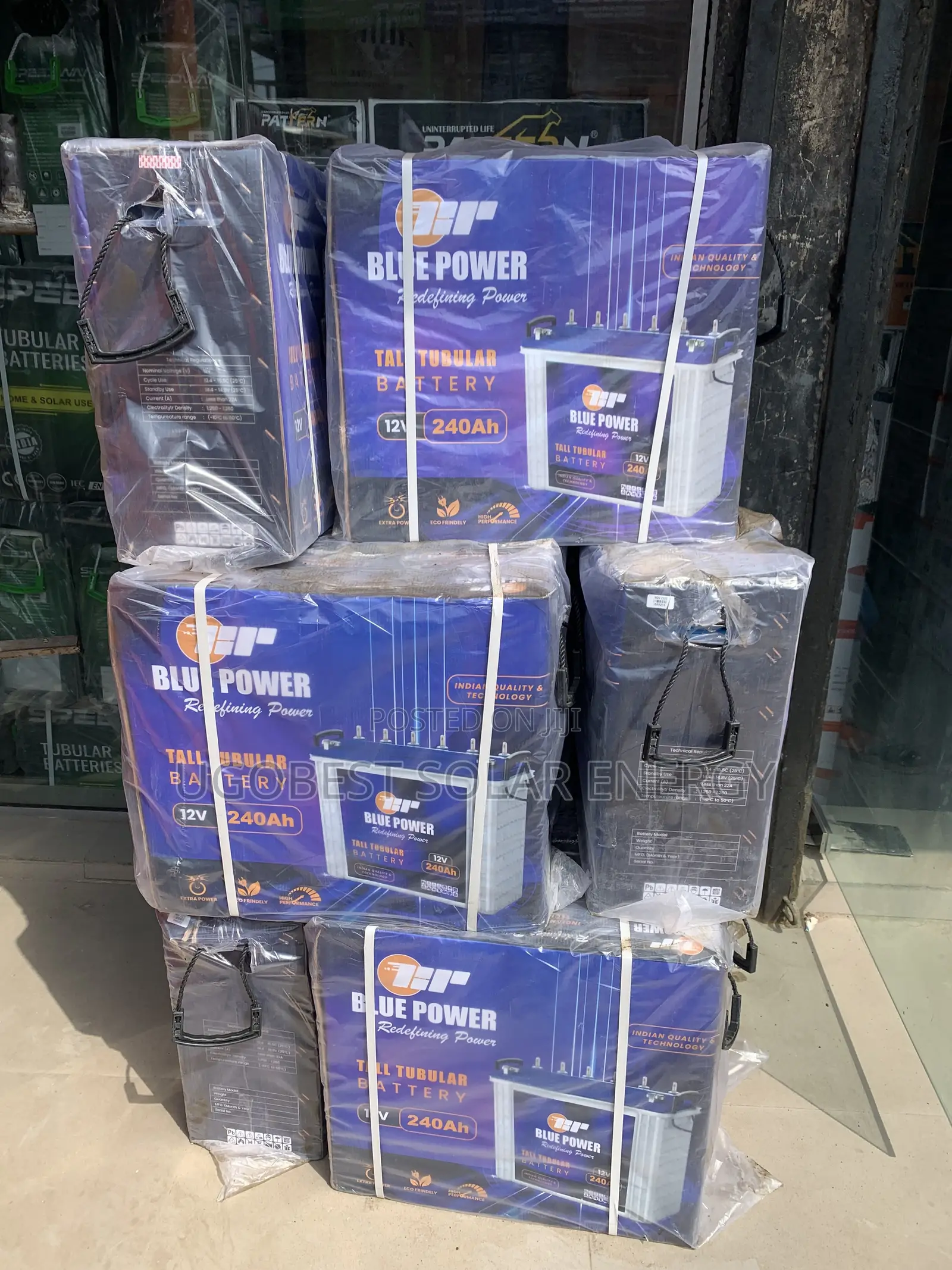 250ah 12vv Blue Power Tubular Battery