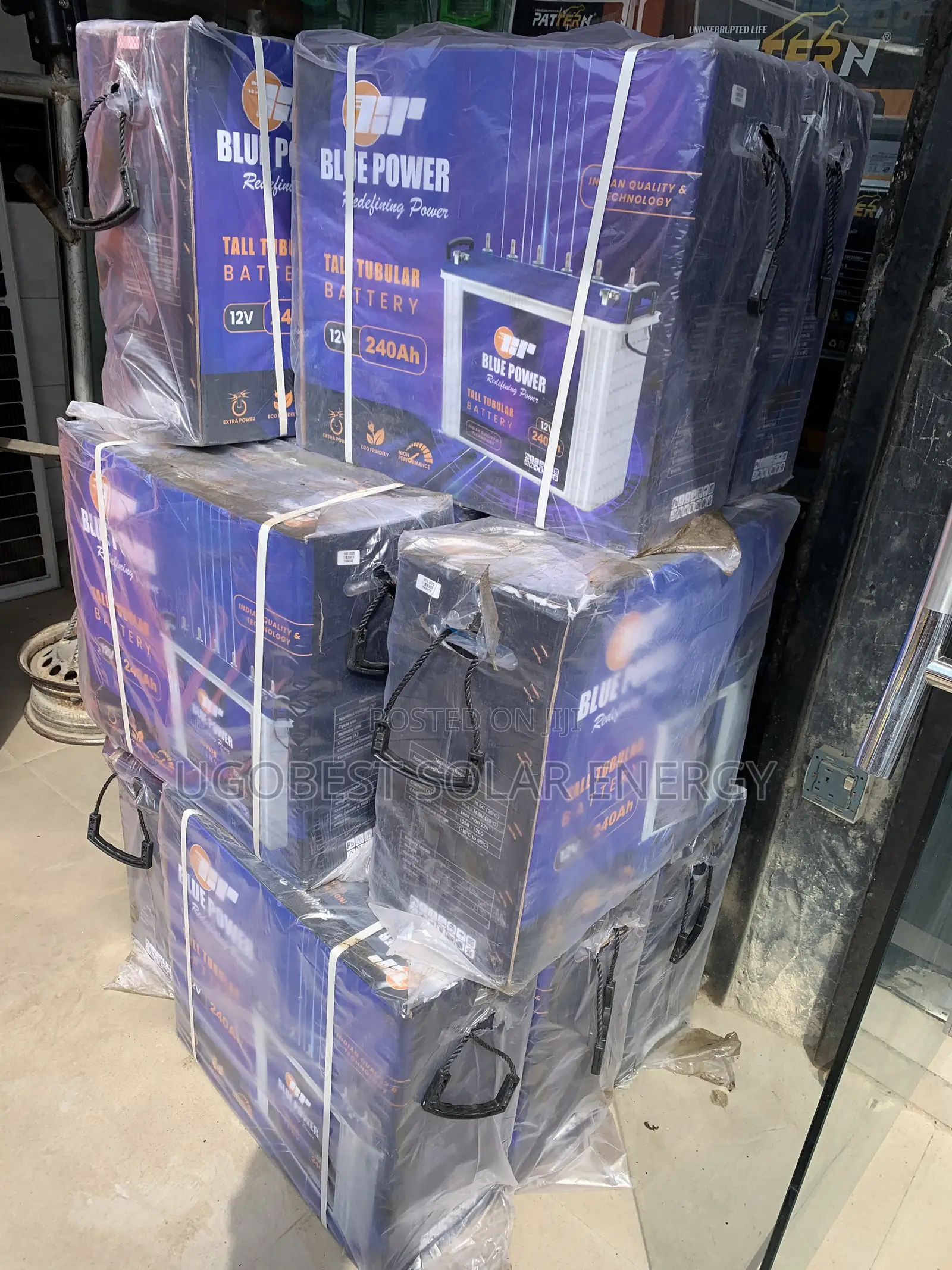 250ah 12vv Blue Power Tubular Battery