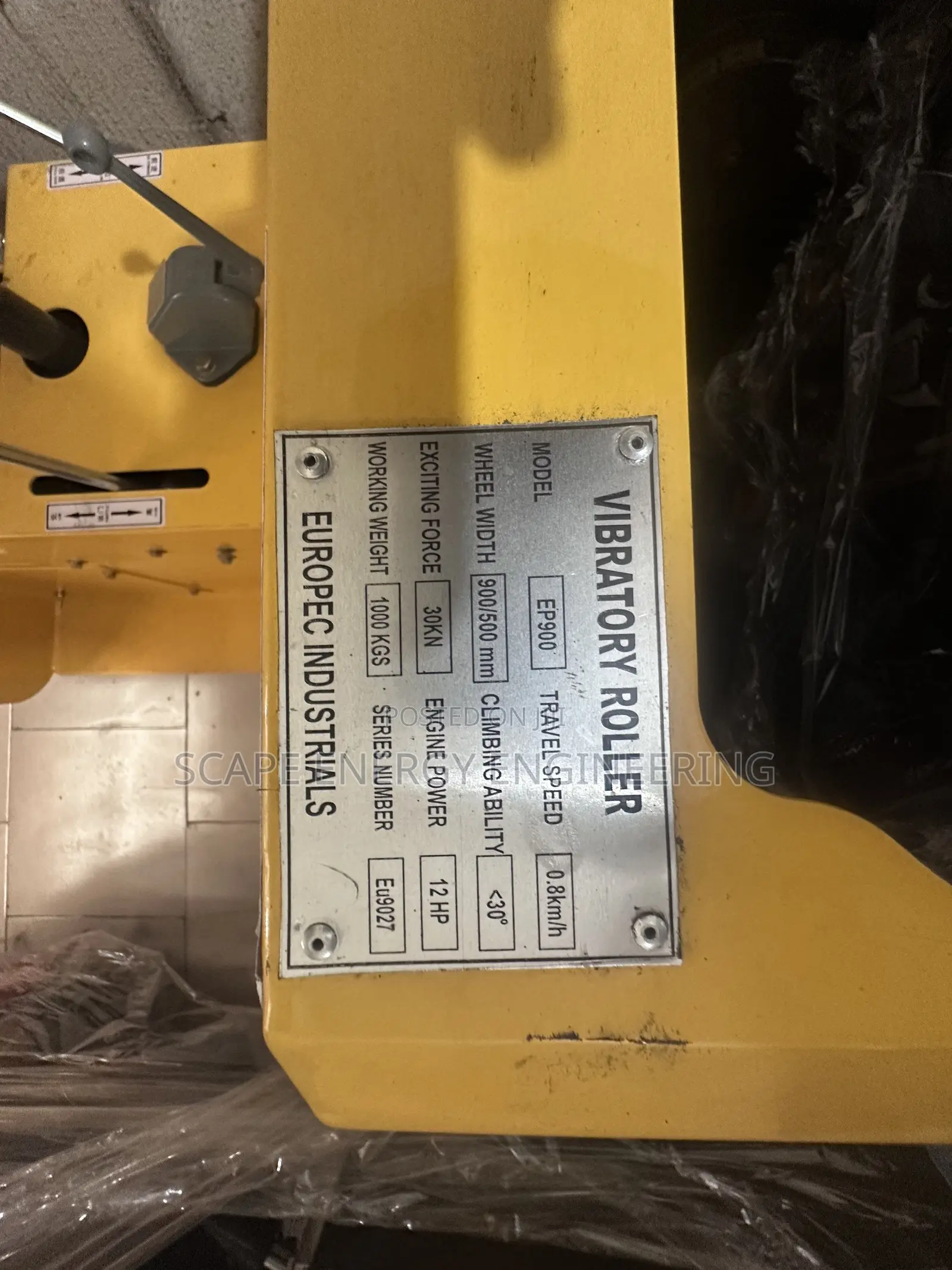 1 Ton Asphalt Vibratory Road Roller