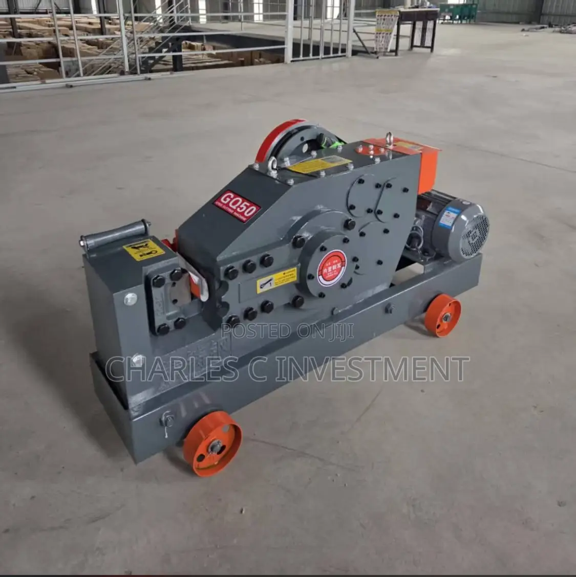 GQ-50 Heavy-Duty Rebar Cutter | Steel Bar Cutting Machine