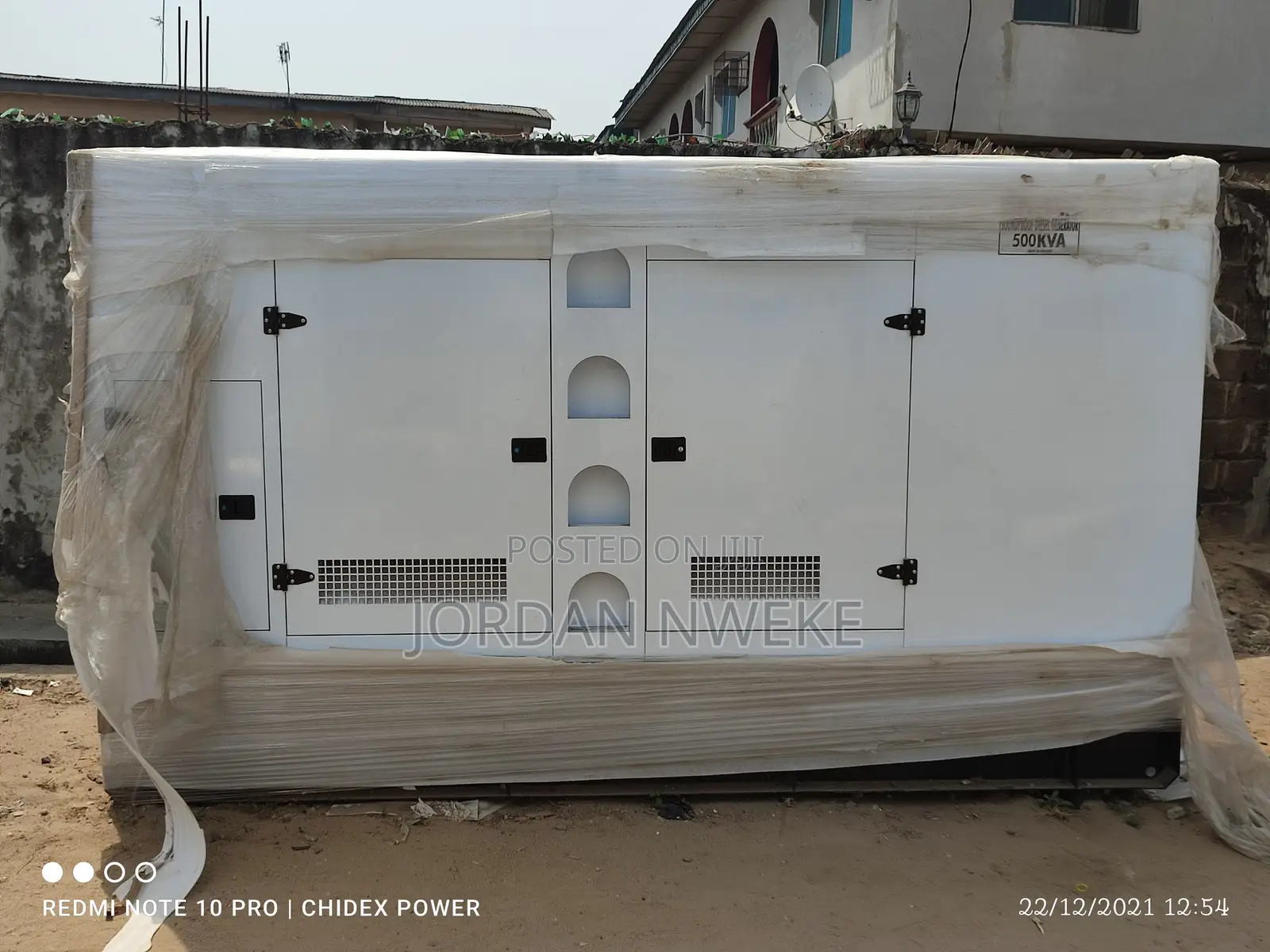 ^^500kva^^ Perkins Soundproof Diesel Generator With Warranty on It