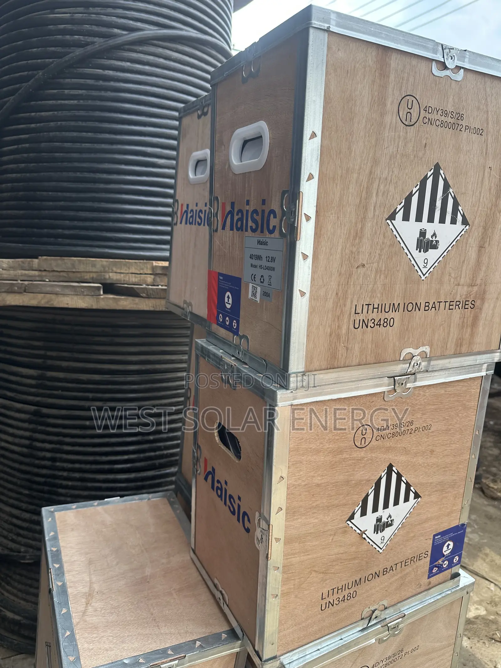 4kwh 12v Haisic Lithium Ion Battery