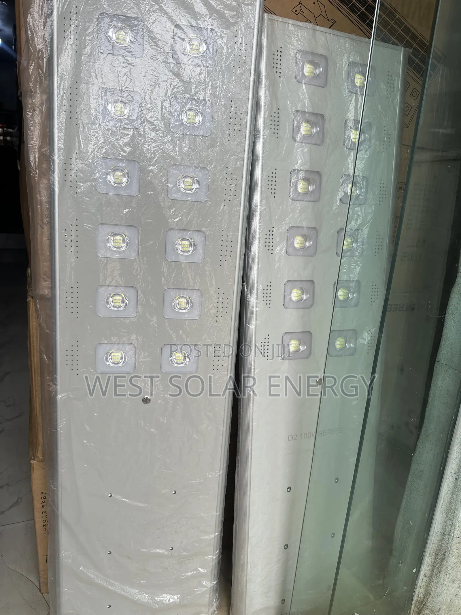 D2 100w All in One Solar Street Light