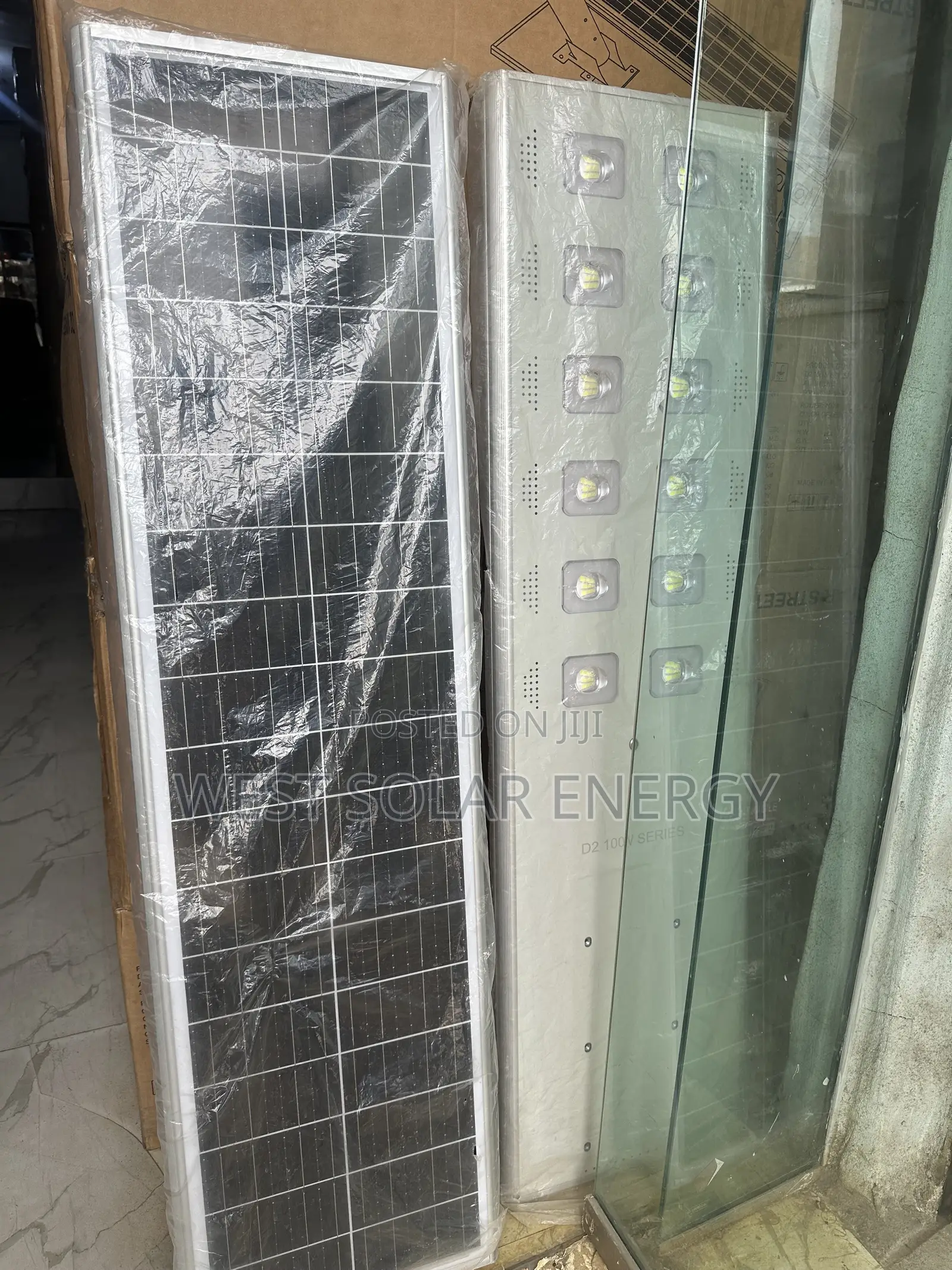 D2 100w All in One Solar Street Light