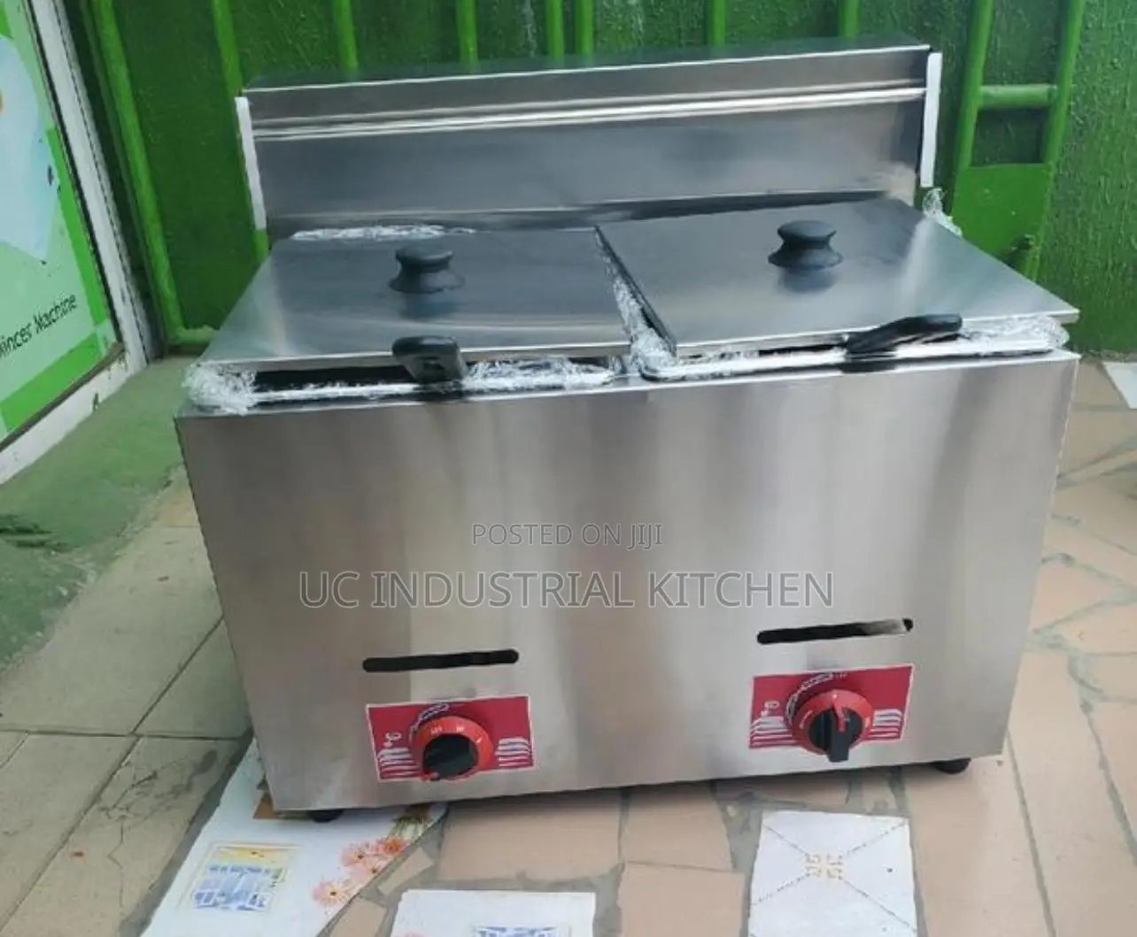 Double Basket Gas Fryer 14L (7 -7l)