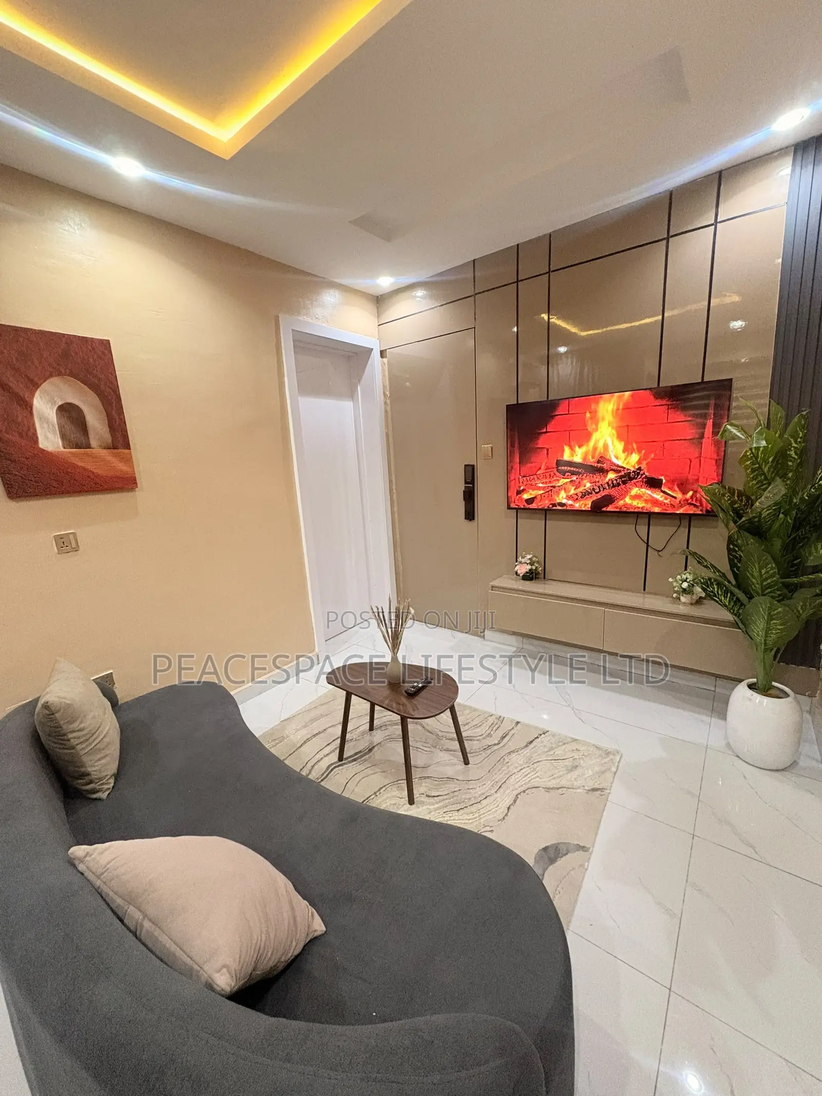 Brand-New 1-Bedroom Apartment — Yaba