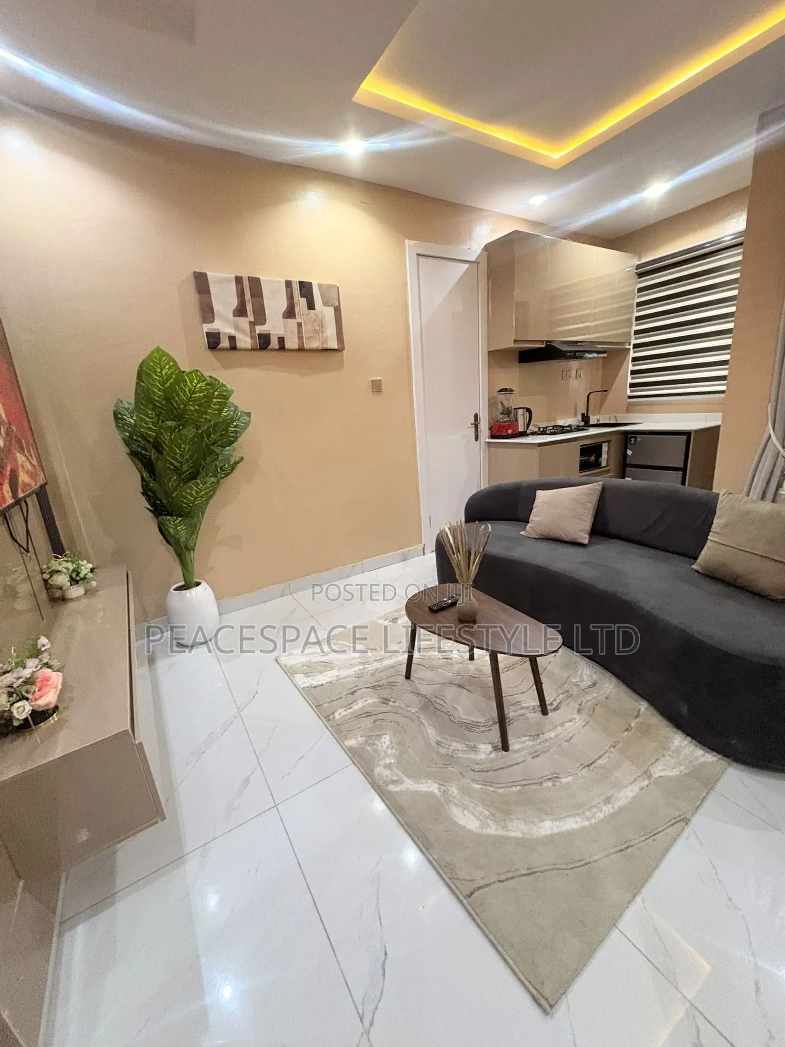 Brand-New 1-Bedroom Apartment — Yaba