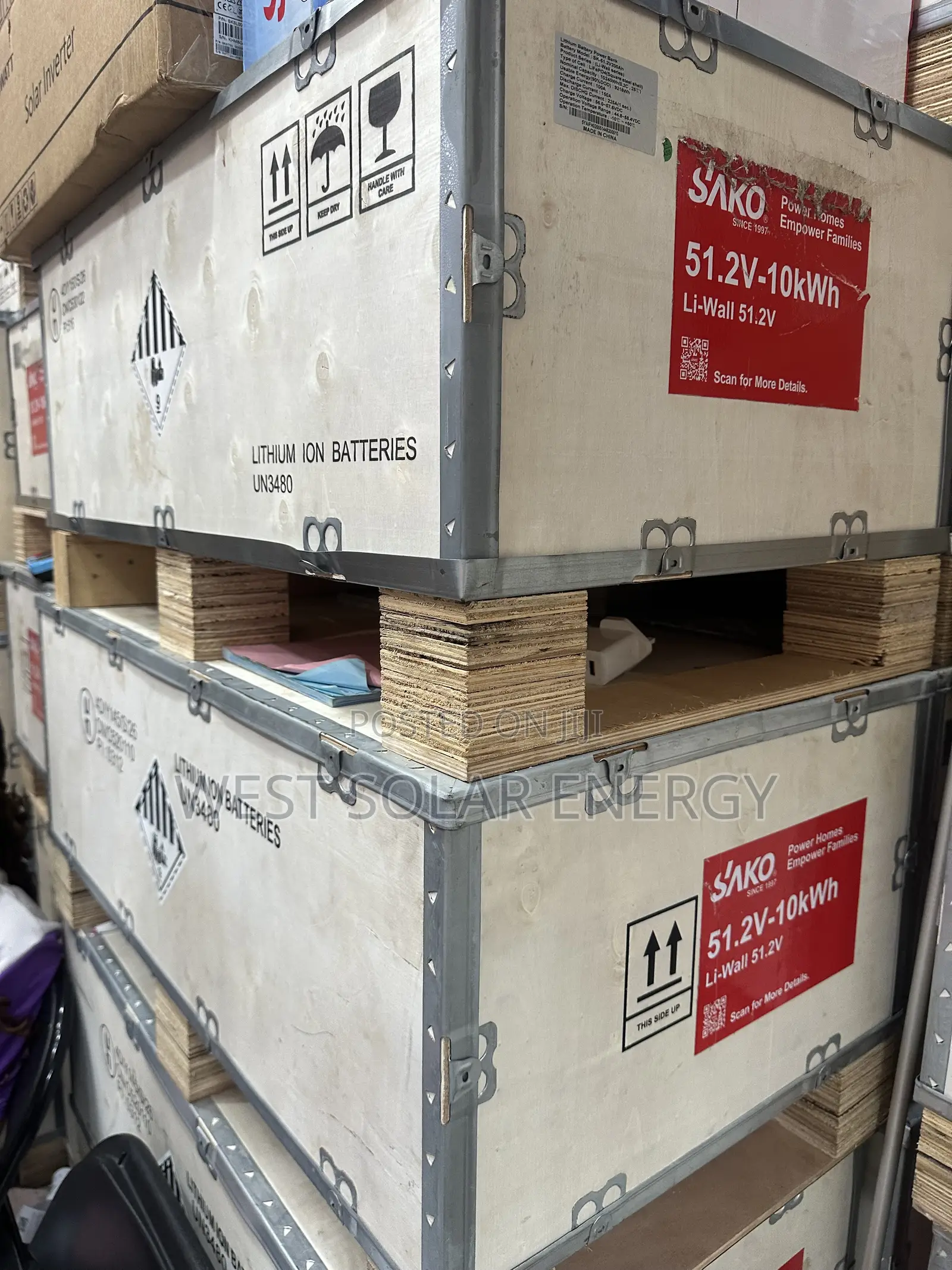 10kwh 51.2v Sako Lithium Ion Battery