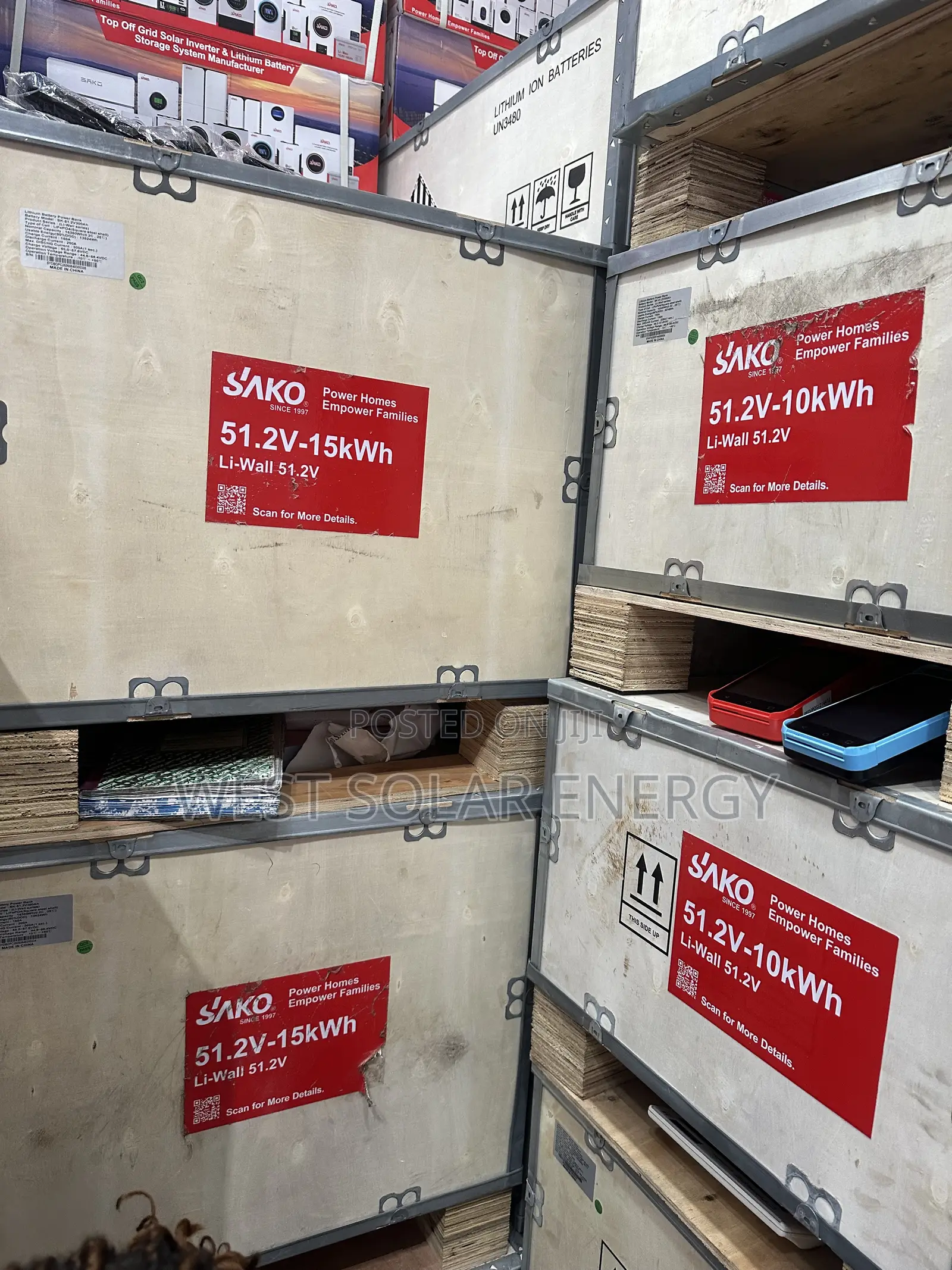 10kwh 51.2v Sako Lithium Ion Battery