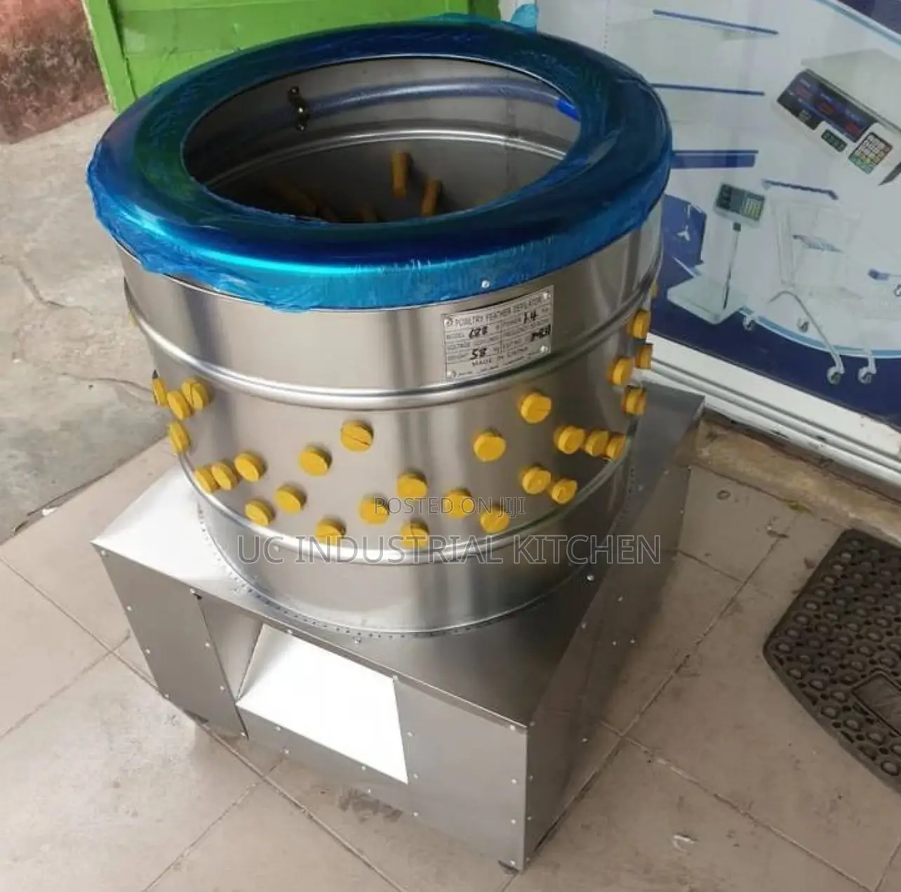 Industrial Chicken Feathers Removal Machine