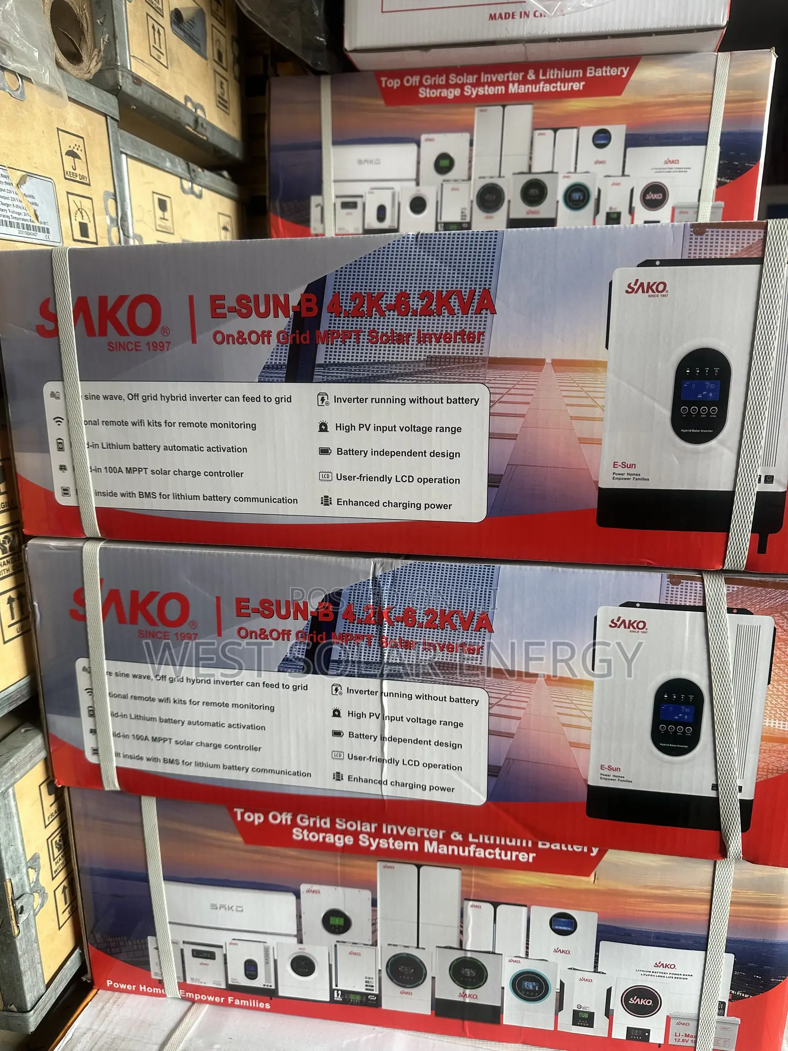 6.2kva 48v Sako Hybrid Inverter