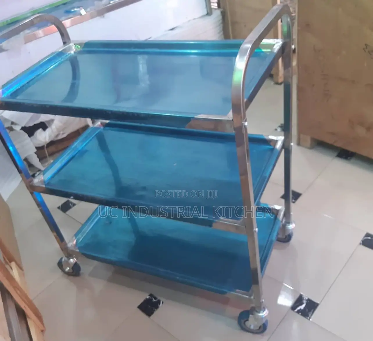 3 Step Food Trolley