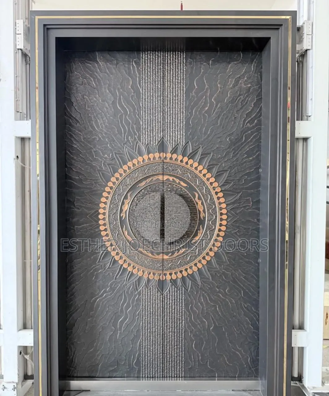 5ft and 4ft Extra Height Bulletproof Door With Smart Lock Built In