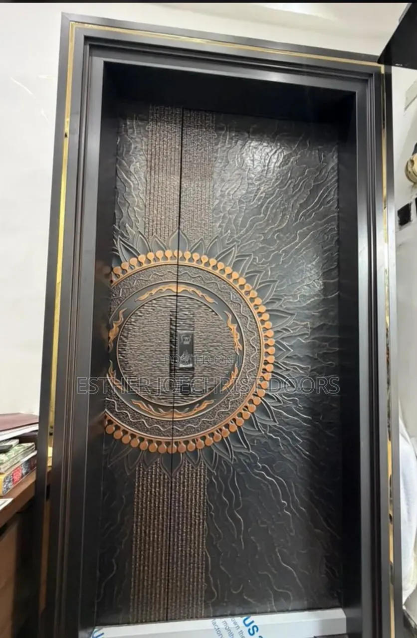 5ft and 4ft Extra Height Bulletproof Door With Smart Lock Built In