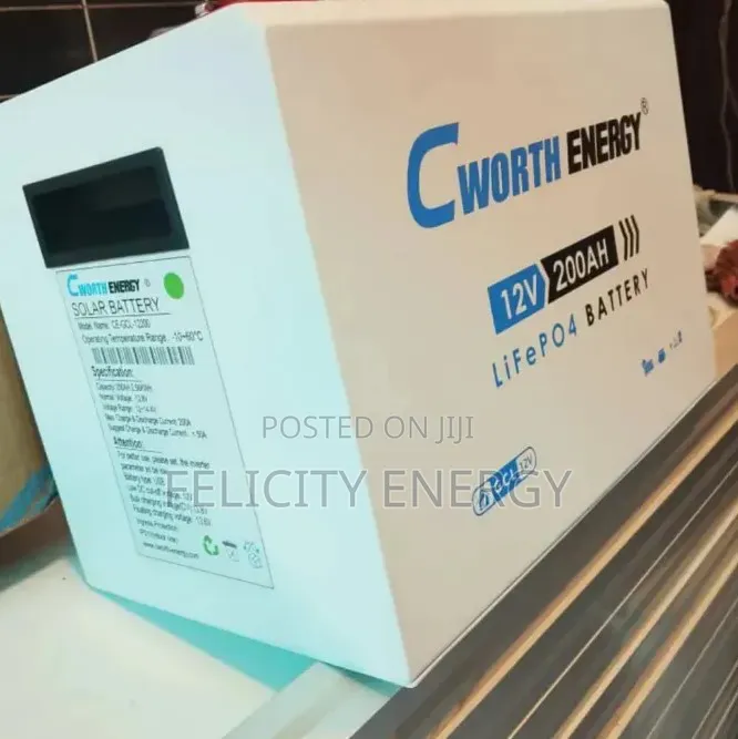 C Worth Energy Lithium Battery 200amps 12.8v