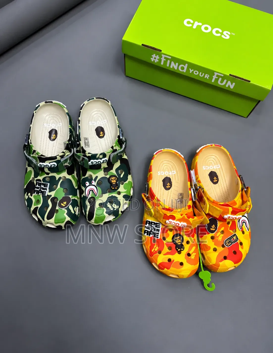 High Quality a Bathing Ape Crocs