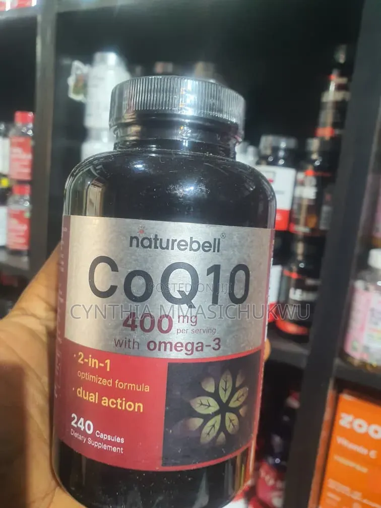 NatureBell CoQ10 400 Mg With Omega-3