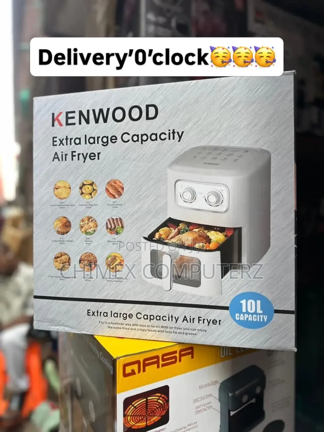 10L Kenwood Extra Large Capacity Air Fryer