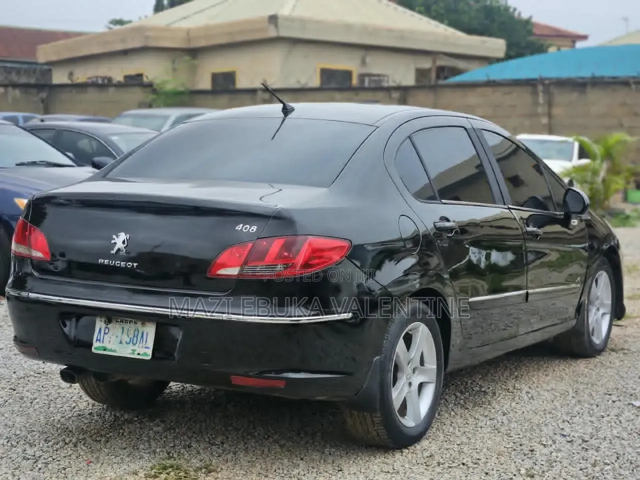 Peugeot 408 2011 Matt Black