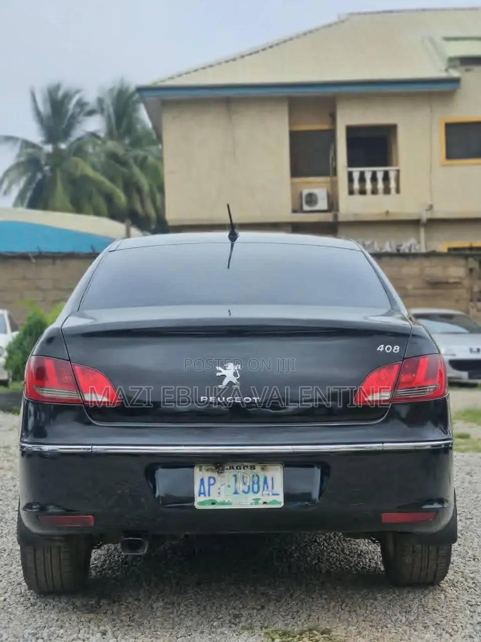 Peugeot 408 2011 Matt Black