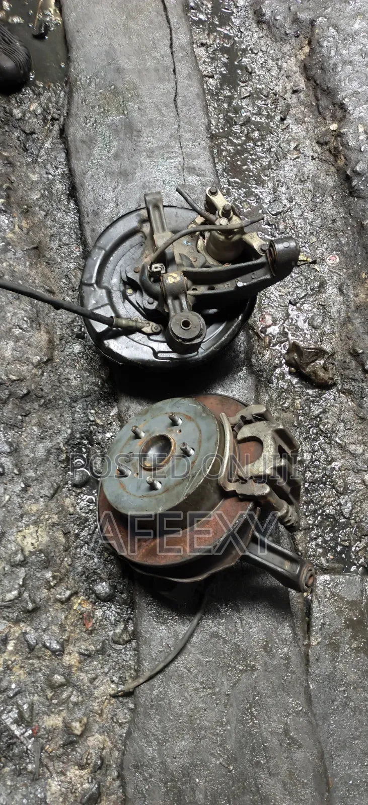 Complete Back Hub 2WD Toyota Venza 2009/2015