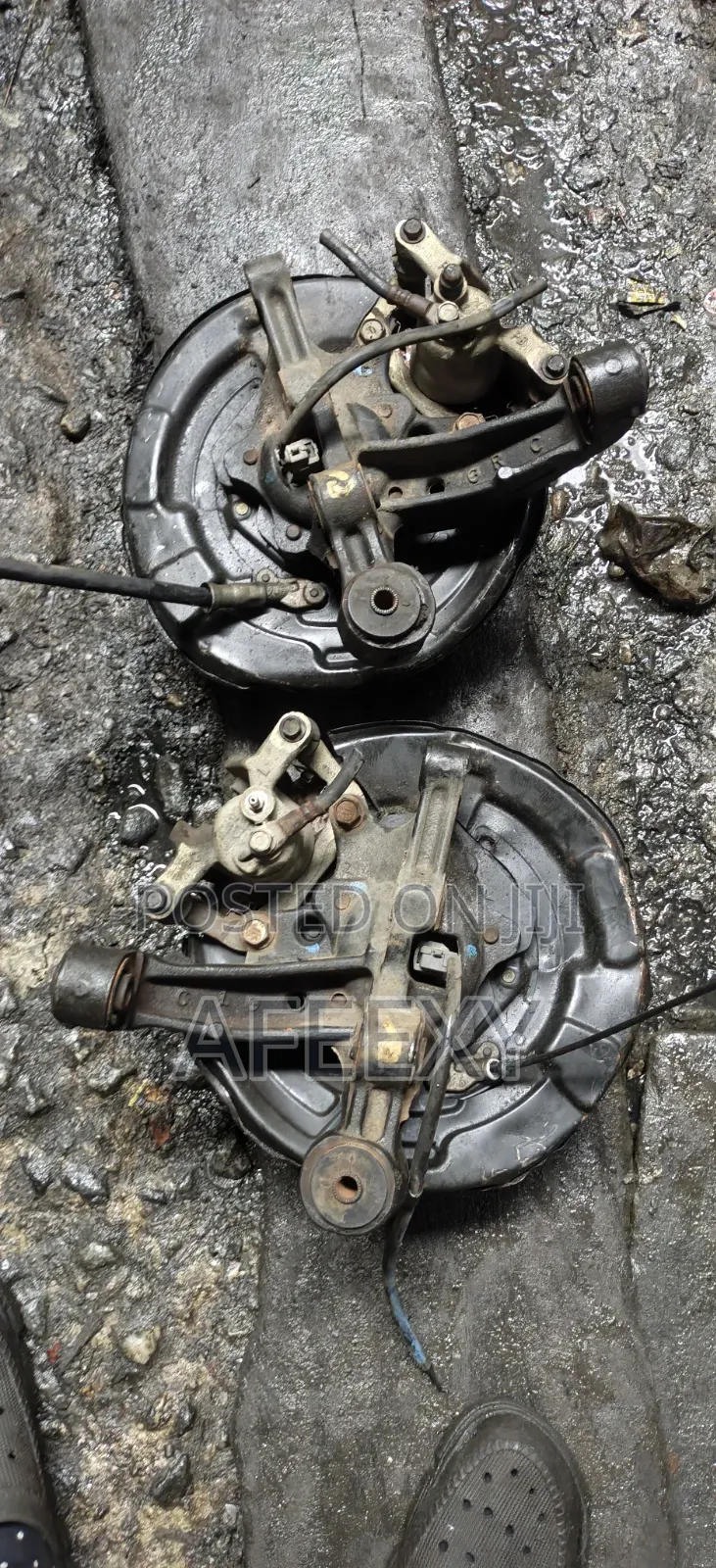 Complete Back Hub 2WD Toyota Venza 2009/2015