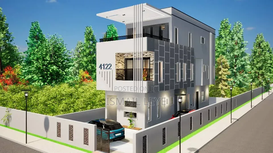 Furnished 5bdrm Duplex in Coker Estate, Ogba Bus-Stop for sale